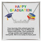 Happy Graduation Custom Name Necklace