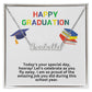 Happy Graduation Custom Name Necklace