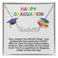 Happy Graduation Custom Name Necklace