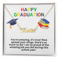 Happy Graduation Custom Name Necklace