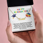 Happy Graduation Custom Name Necklace