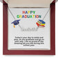 Happy Graduation Custom Name Necklace