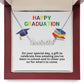 Happy Graduation Custom Name Necklace