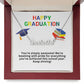 Happy Graduation Custom Name Necklace