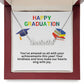 Happy Graduation Custom Name Necklace