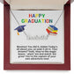 Happy Graduation Custom Name Necklace