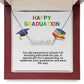Happy Graduation Custom Name Necklace