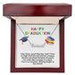 Happy Graduation Custom Name Necklace