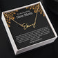 To An Amazing New Mom Personalized Script Name Necklace