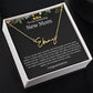To An Amazing New Mom Personalized Script Name Necklace