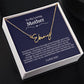 To My Loving Mother Script Name Necklace