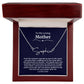 To My Loving Mother Script Name Necklace