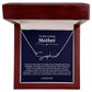 To My Loving Mother Script Name Necklace
