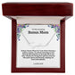 To My Amazing Bonus Mom Signature Necklace