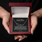 To My Amazing Bonus Mom Signature Necklace