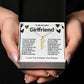 Girlfriend Vertical Personalized Valentine Name Necklace