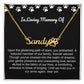 In Loving Memory Of Pet Paw Necklace