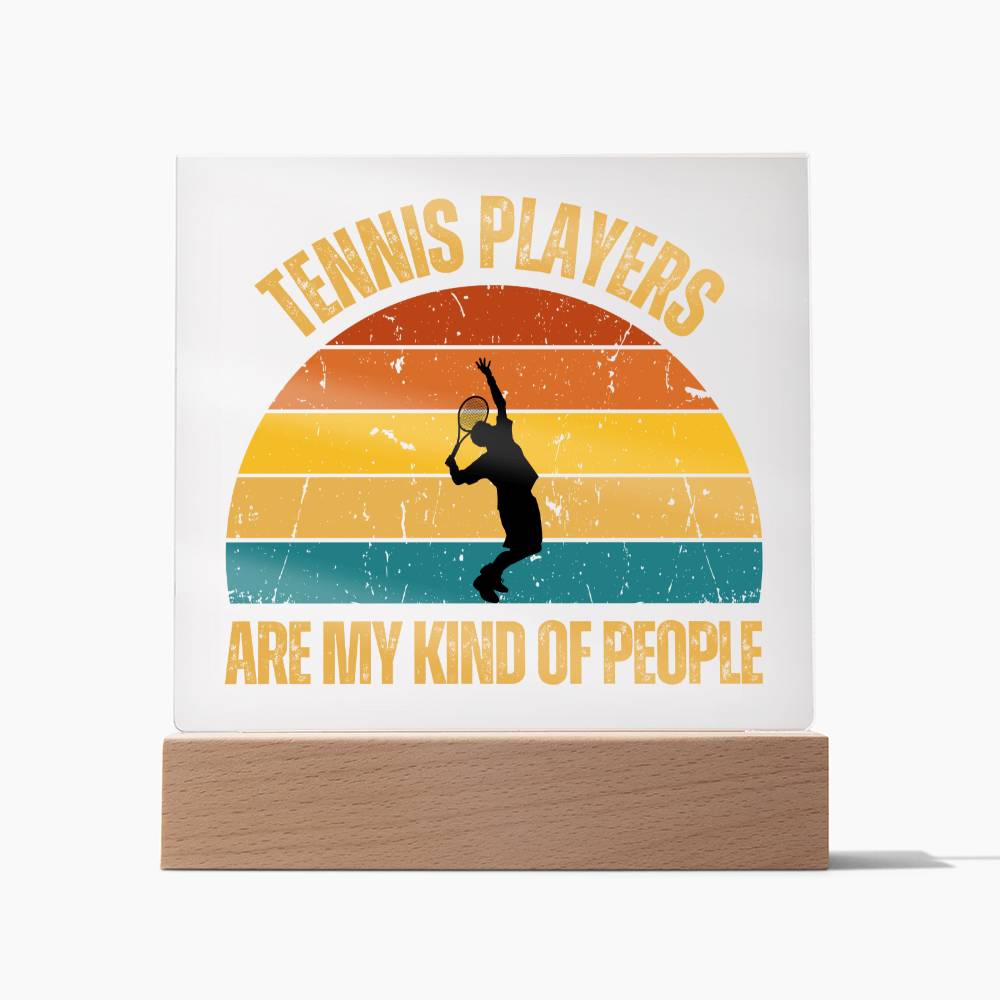 Tennis Players Plaque