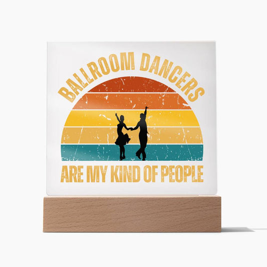 Ballroom Dancers Plaque