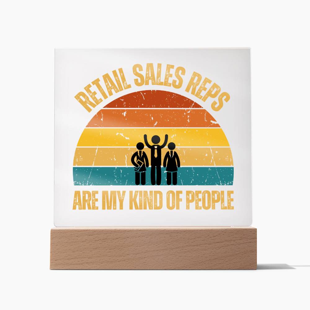 Retail Sales Reps Plaque