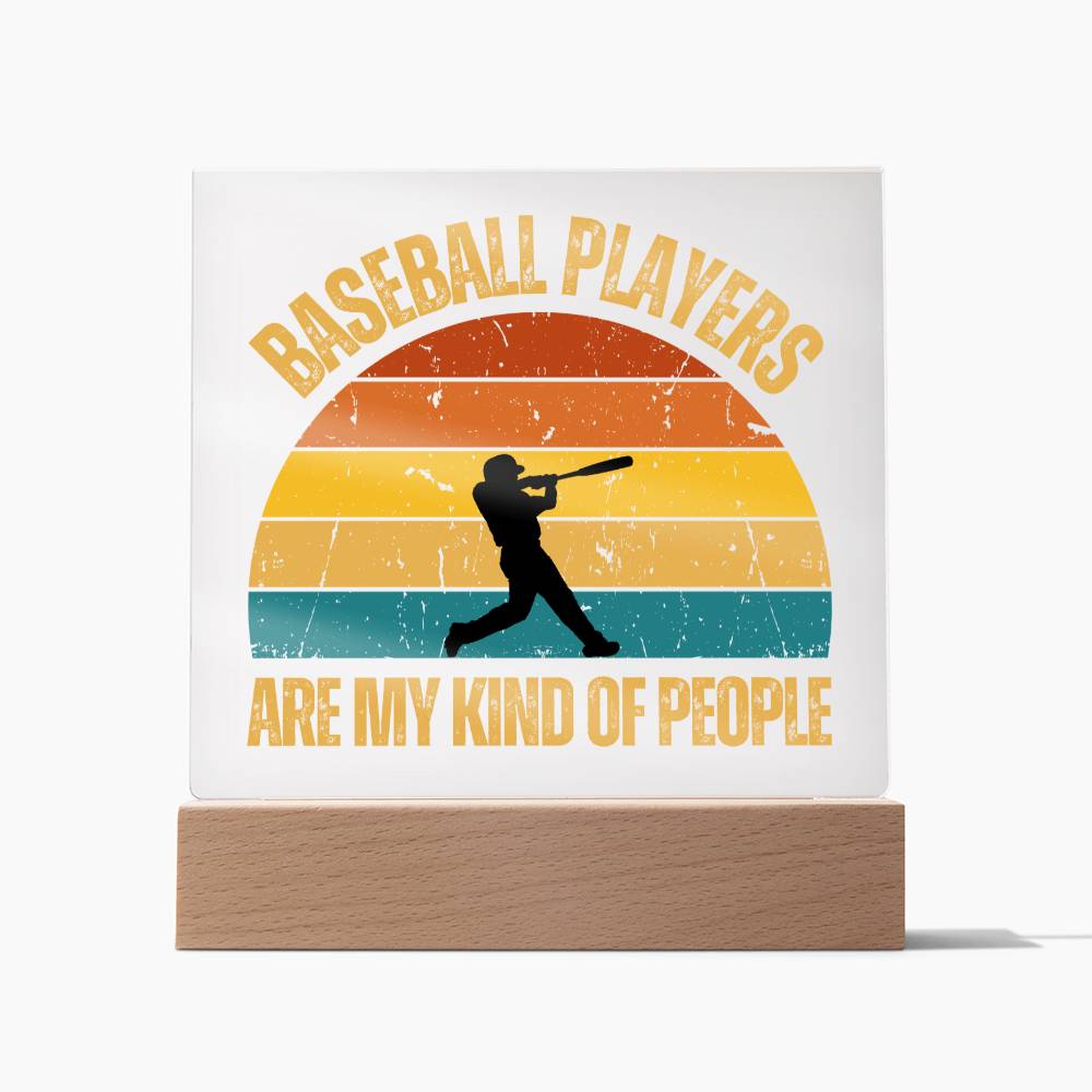 Baseball Players Plaque