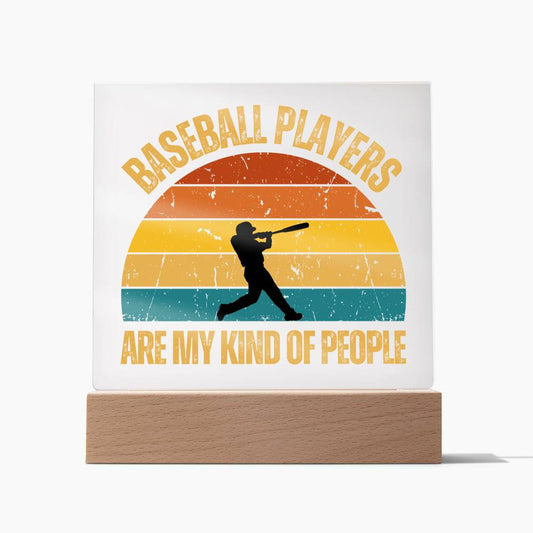 Baseball Players Plaque