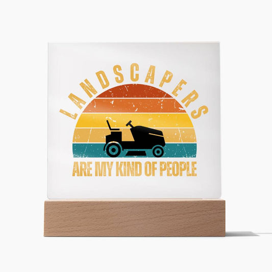 Landscapers Plaque
