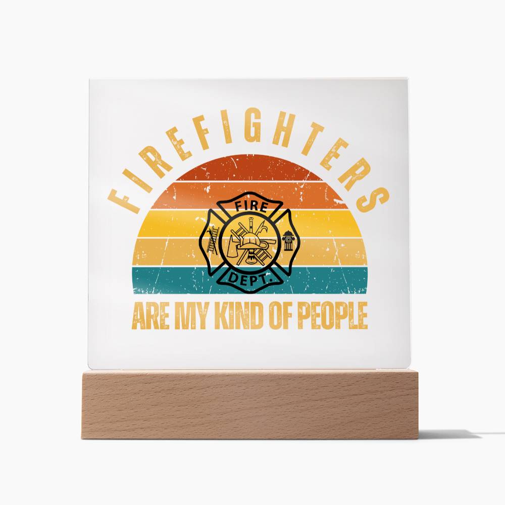 Firefighters Plaque