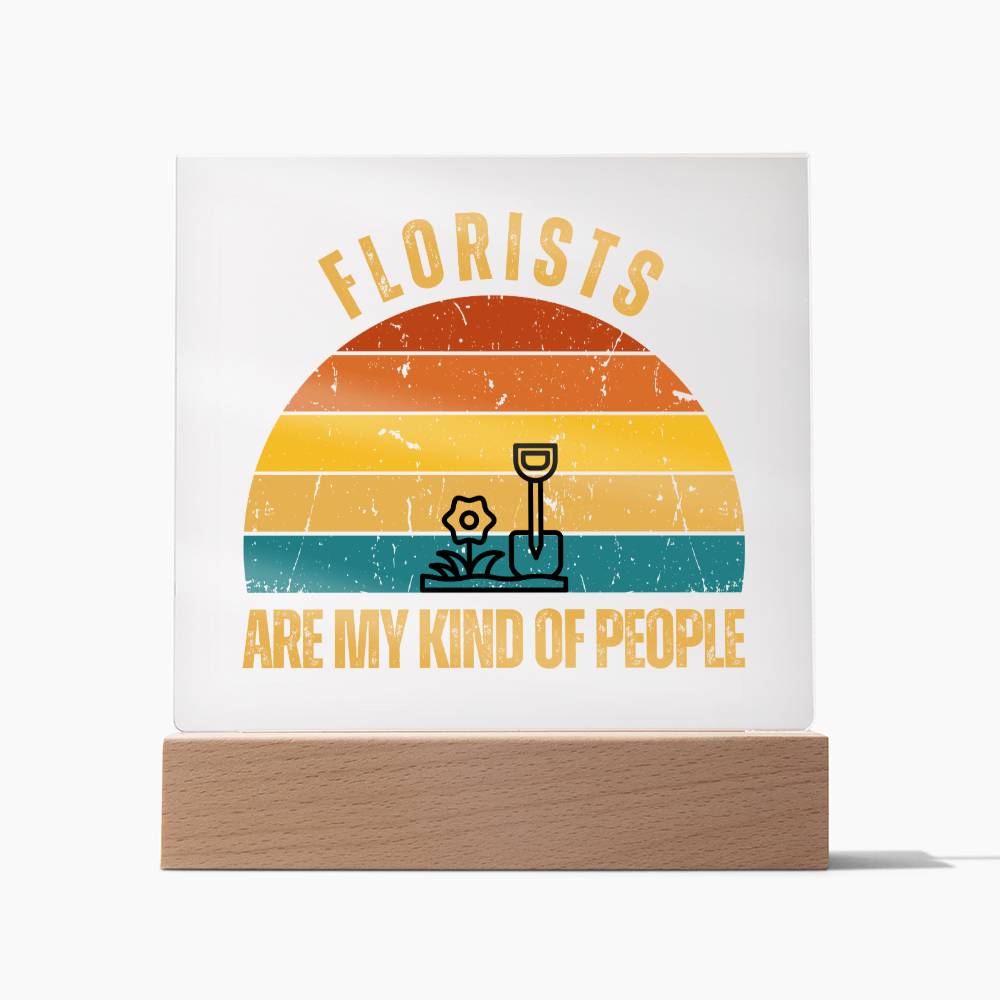 Florists Plaque