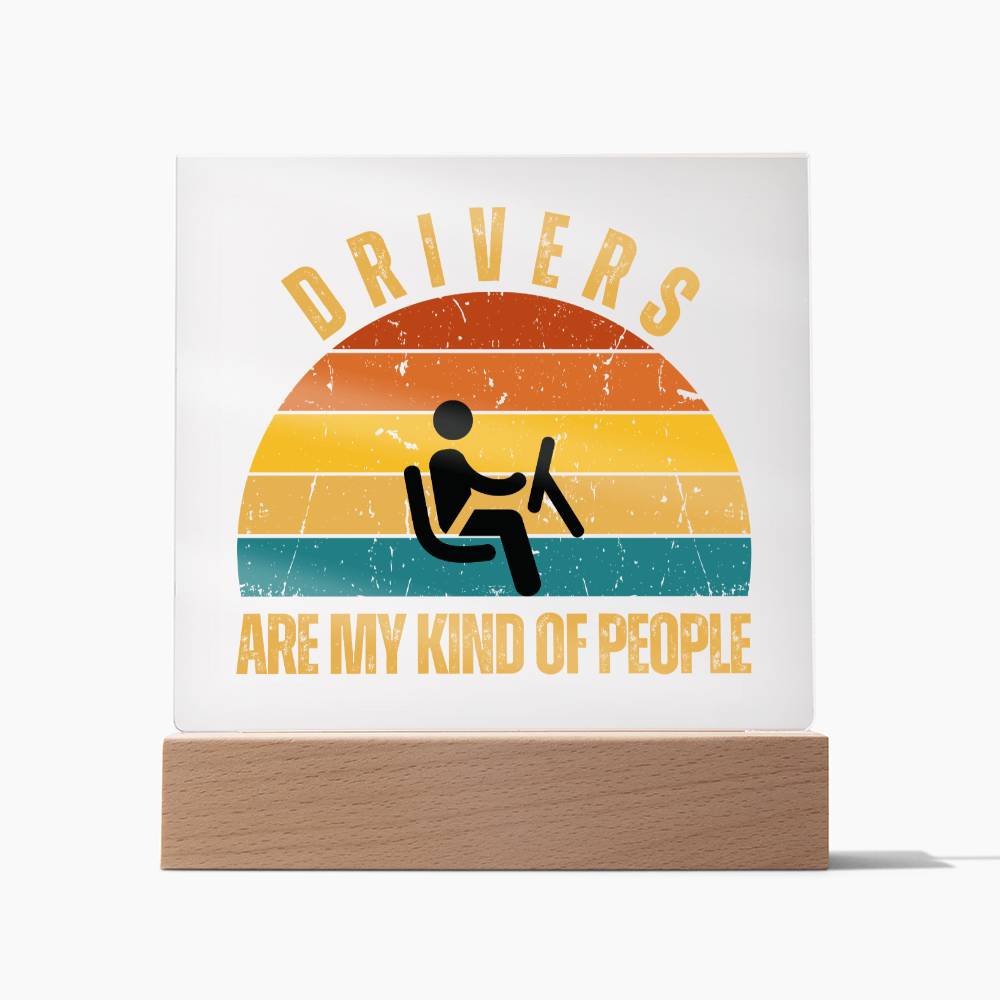 Drivers Plaque
