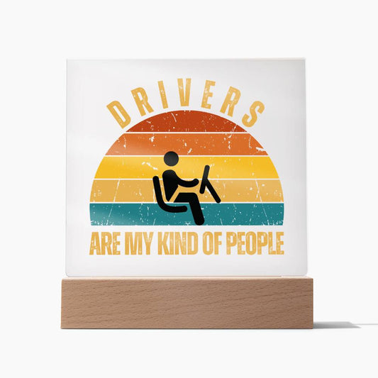 Drivers Plaque