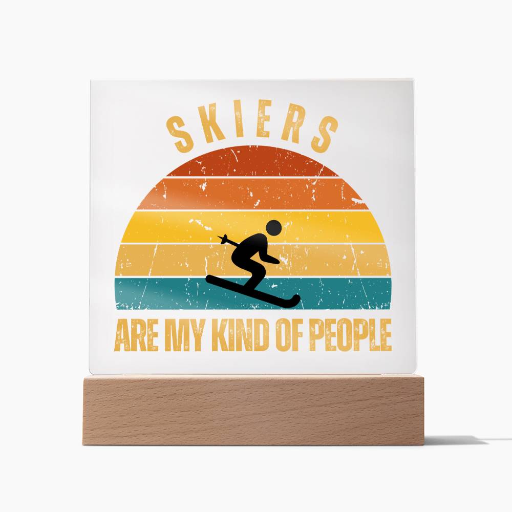 Skiers Plaque