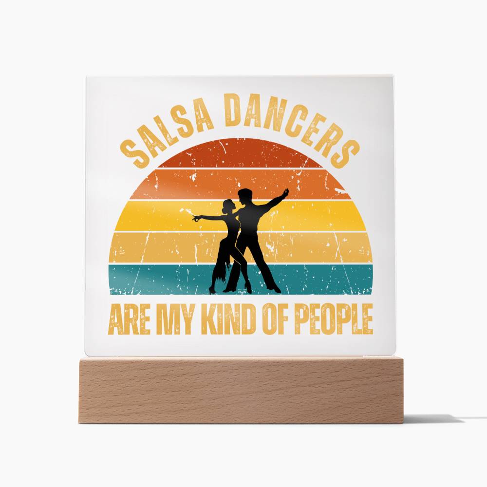 Salsa Dancers Plaque