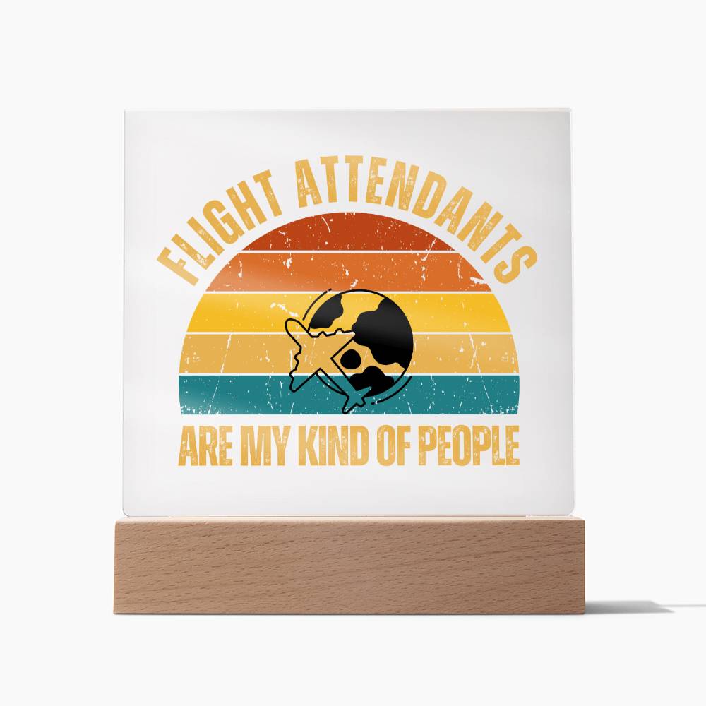Flight Attendants Plaque