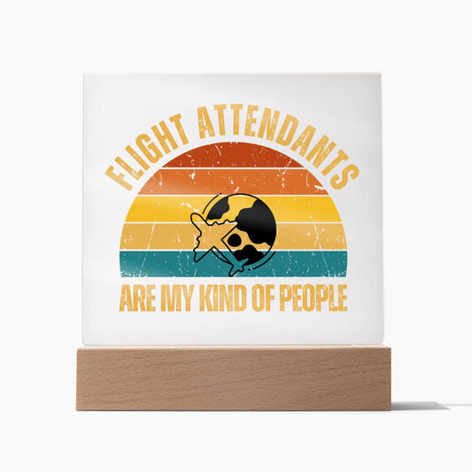 Flight Attendants Plaque