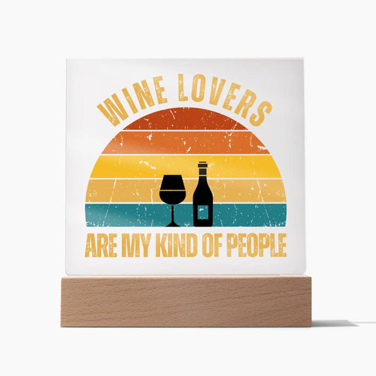 Wine Lovers Plaque