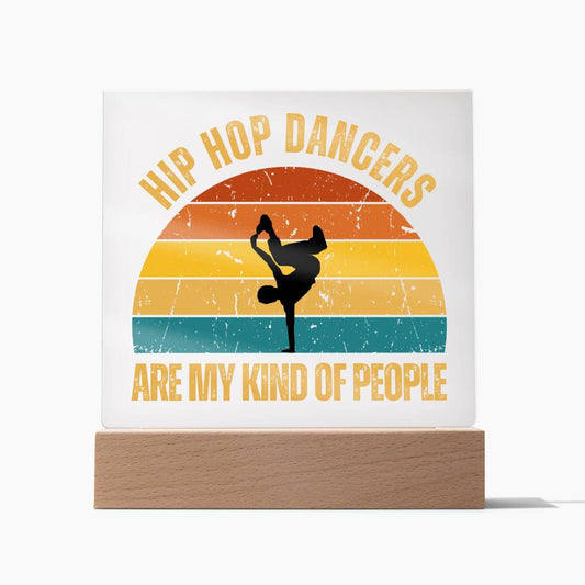 Hip Hop Dancers Plaque