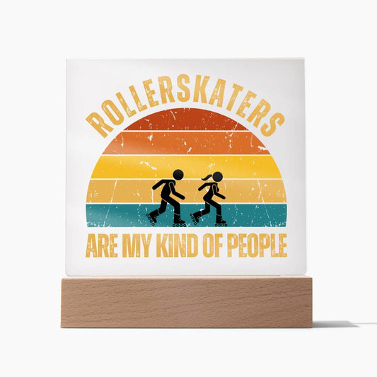 Rollerskaters Plaque