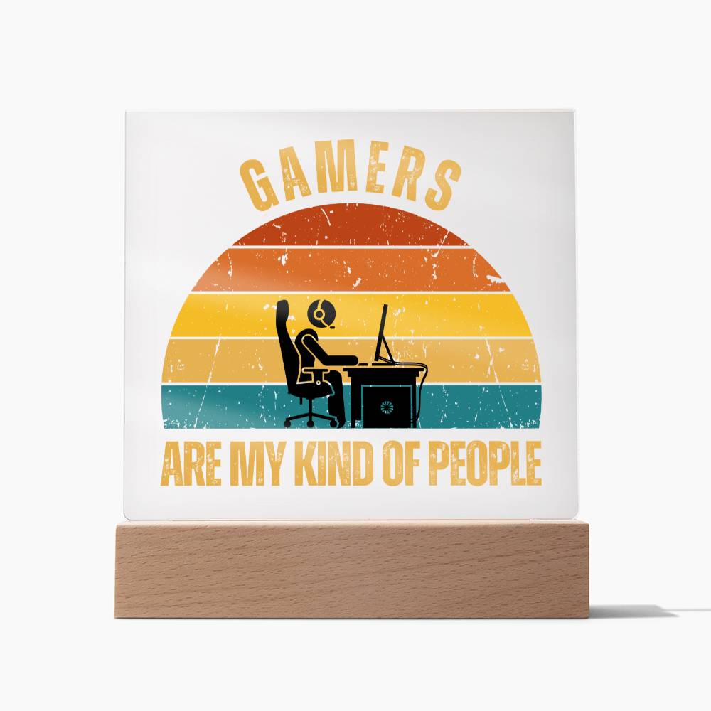 Gamers Plaque