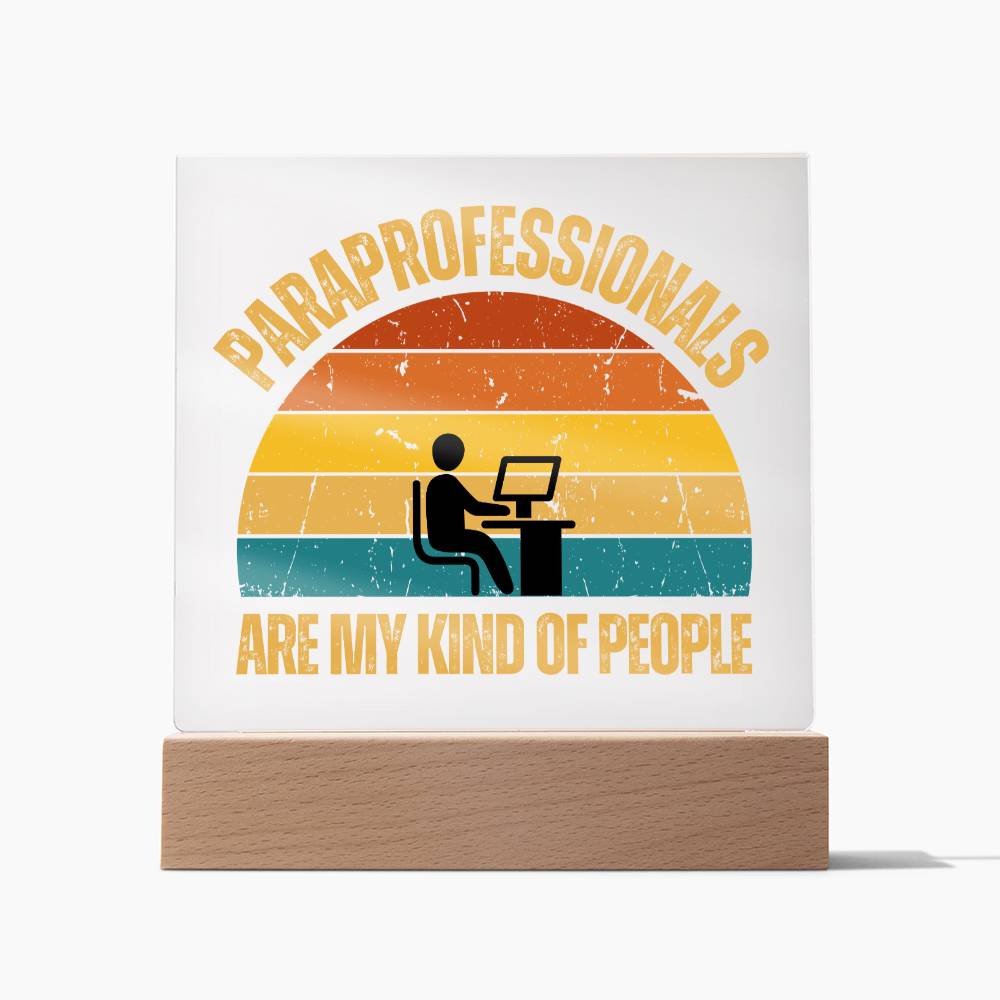 Paraprofessionals Plaque