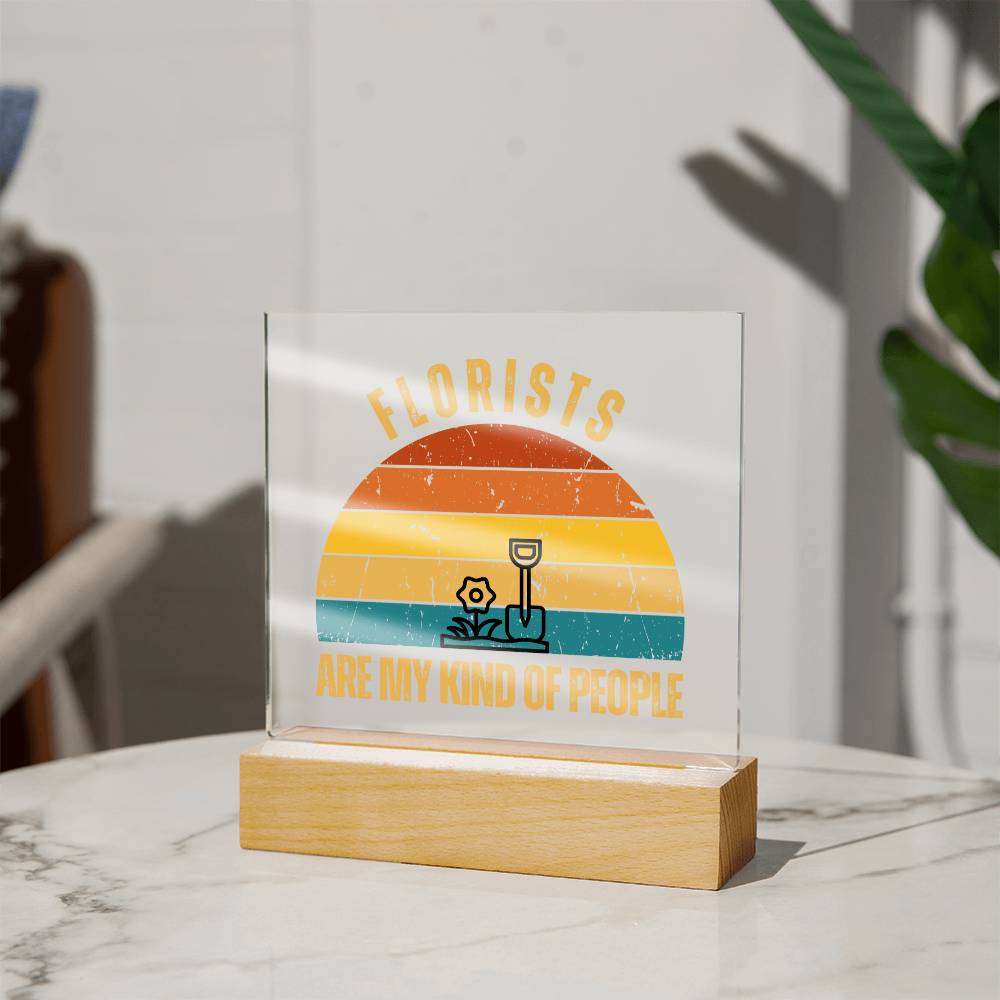 Florists Plaque