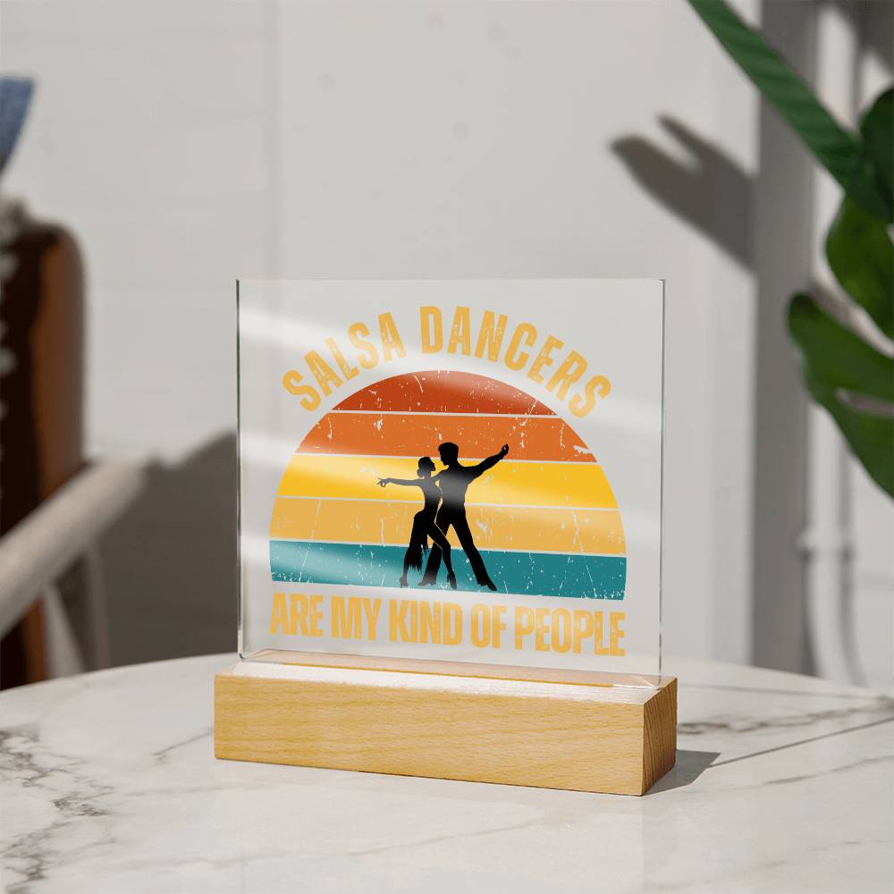 Salsa Dancers Plaque