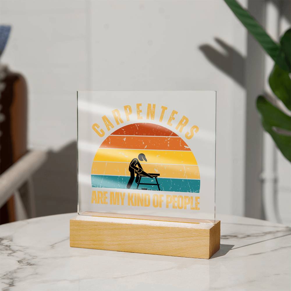 Carpenters Plaque