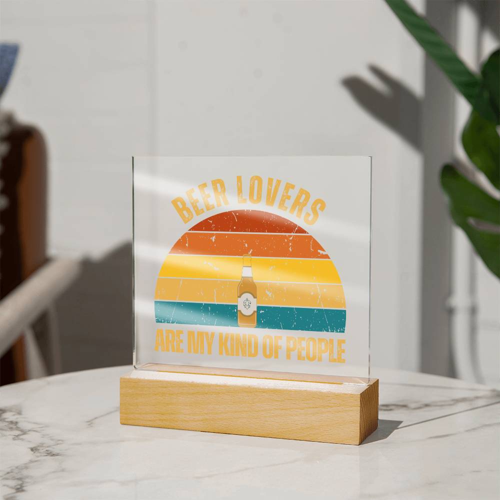 Beer Lovers Plaque