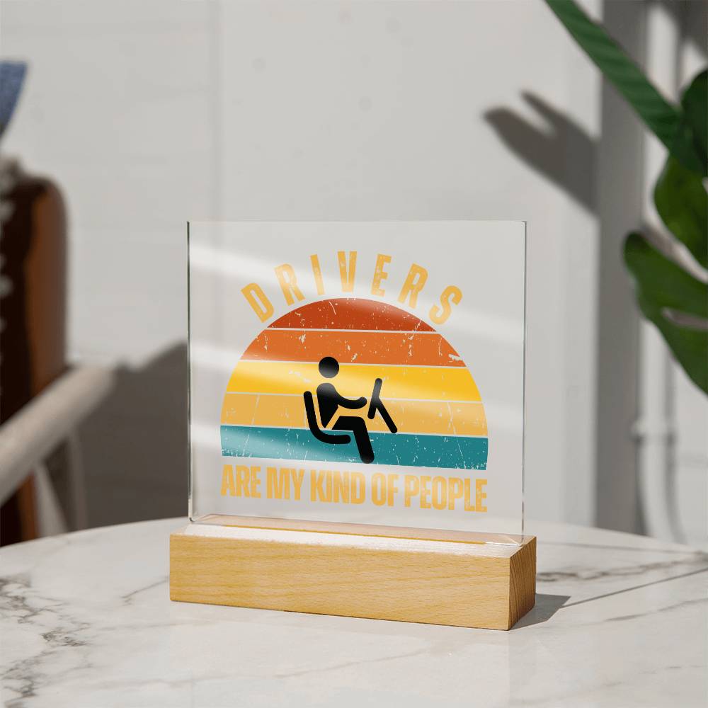 Drivers Plaque