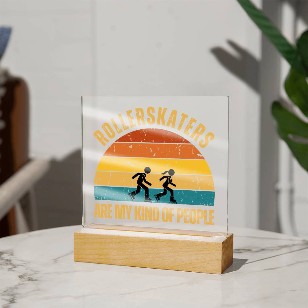 Rollerskaters Plaque