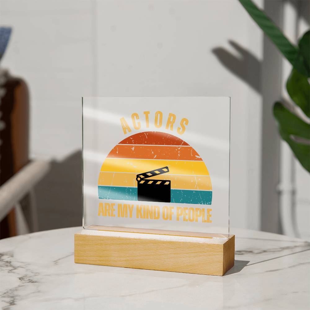 Actors Plaque