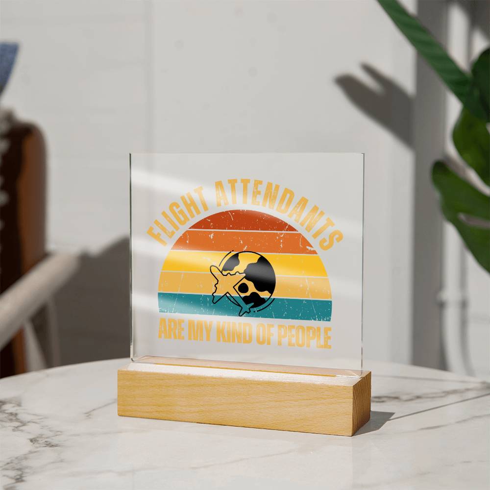 Flight Attendants Plaque