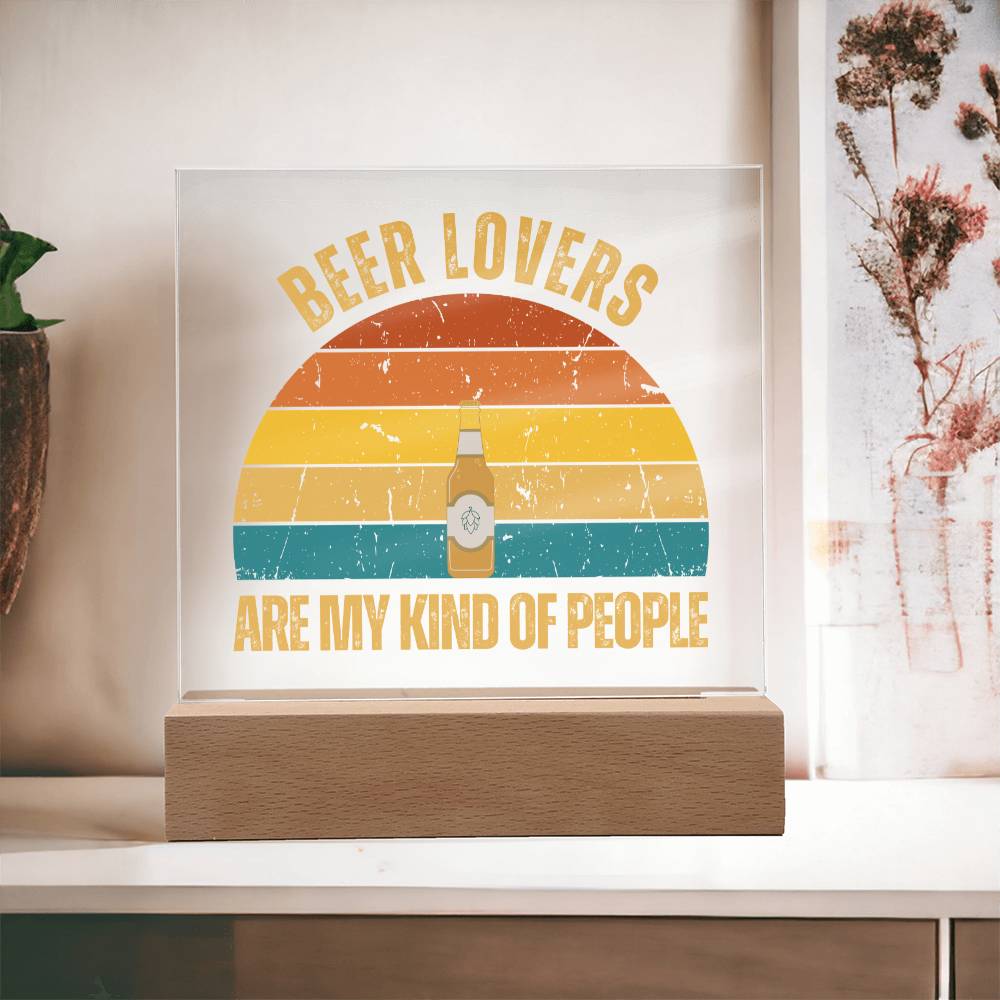 Beer Lovers Plaque