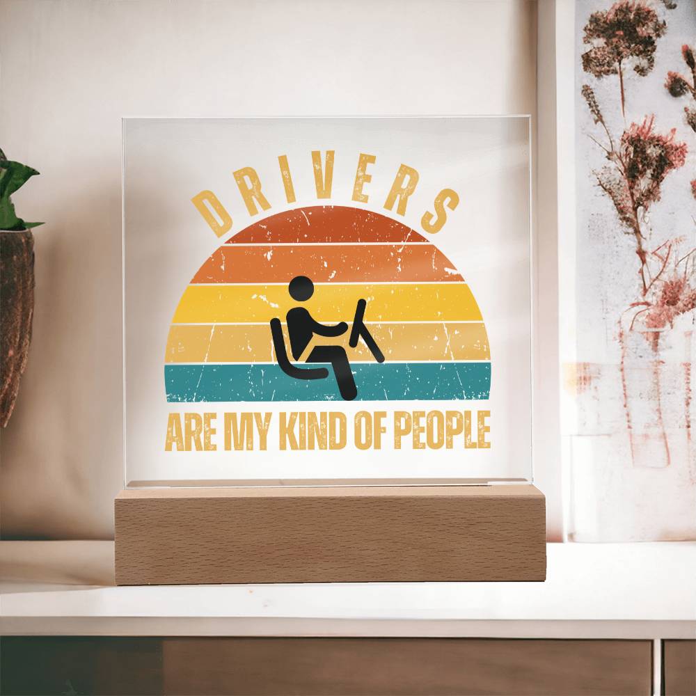 Drivers Plaque
